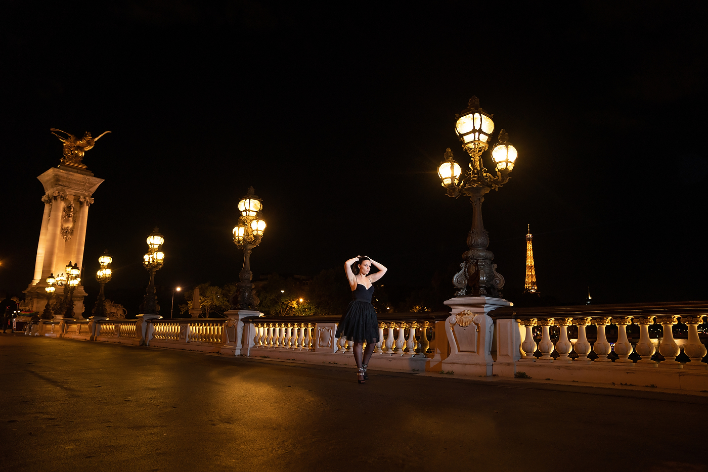 street photos by the Eiffel Tower