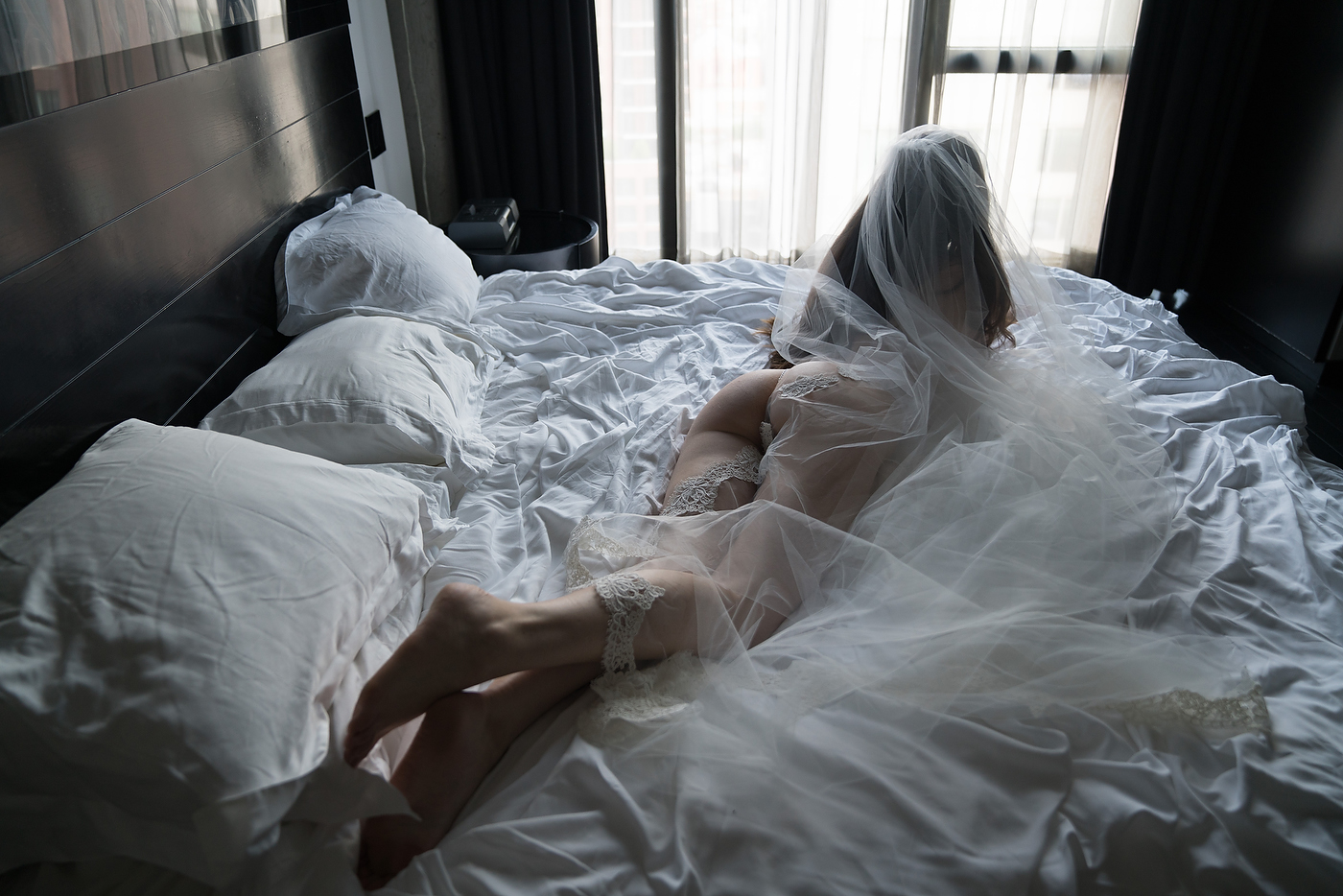 preparing for bridal boudoir
