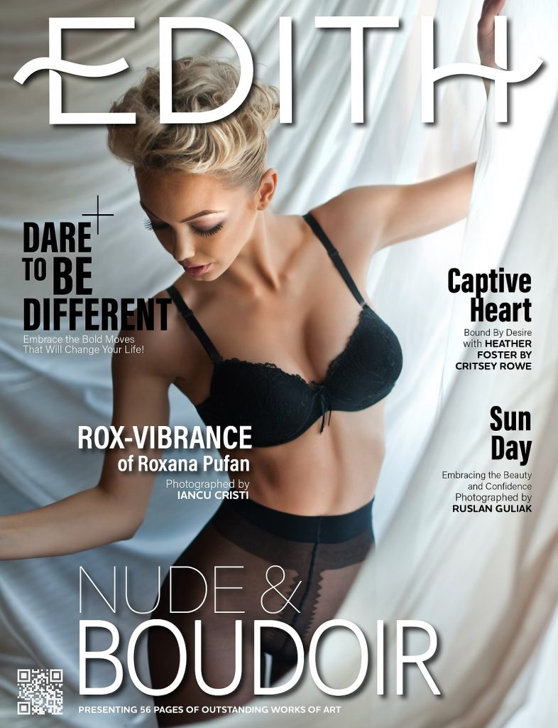 Couture Boudoir's Stunning Photos of Model Heather Foster Featured in Edith Magazine