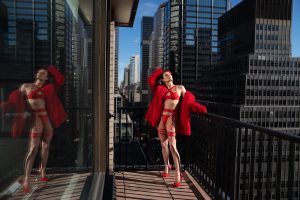 featured in first magazine couture boudoir