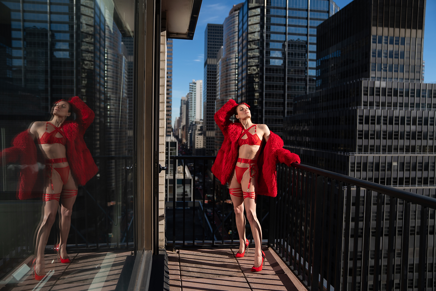 featured in first magazine couture boudoir