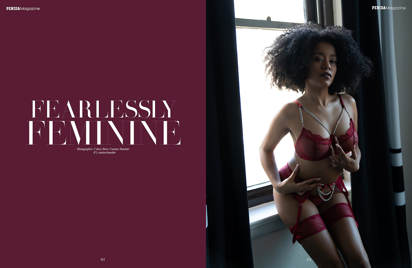 Couture Boudoir Featured in Pinida Magazine