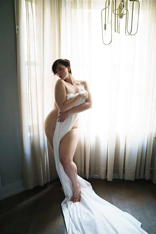 full figure boudoir photography NYC
